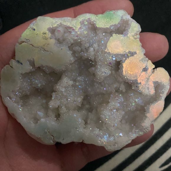 Aura Coated Druzy Agate - Picture 2 of 4